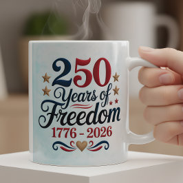 Amerika's 250e Verjaardag Herdenkingsmunt Koffiemok