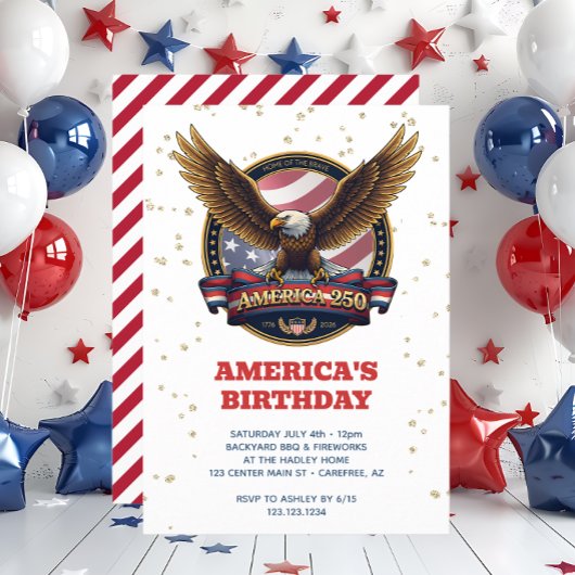 Amerika's 250e verjaardag kaart