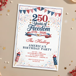 Amerika's 250e verjaardag kaart