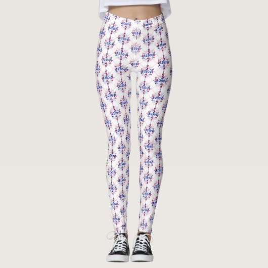 Amerika's 250e verjaardag leggings (Voorkant)