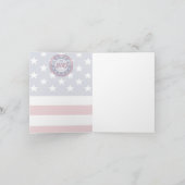 Amerika's 250e verjaardag met de vlag van de VS (Binnen)