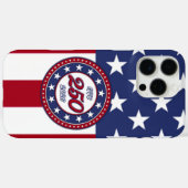 Amerika's 250e verjaardag met de vlag van de VS Case-Mate iPhone Case (Achterkant (horizontaal))