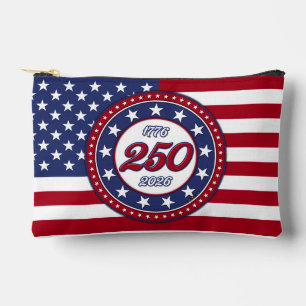 Amerika's 250e verjaardag met de vlag van de VS Etui