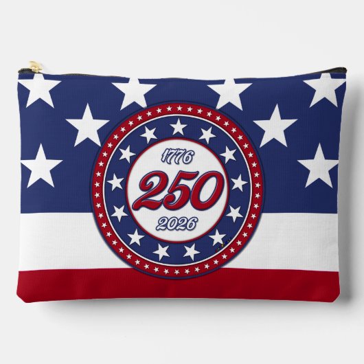 Amerika's 250e verjaardag met de vlag van de VS Etui (Voorkant)