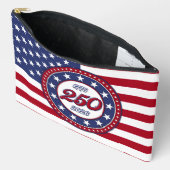 Amerika's 250e verjaardag met de vlag van de VS Etui (Open)