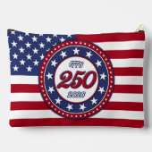 Amerika's 250e verjaardag met de vlag van de VS Etui (Achterkant)