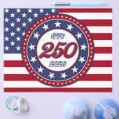 Amerika's 250e verjaardag met de vlag van de VS Flyer (Enkel)