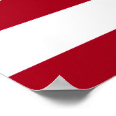 Amerika's 250e verjaardag met de vlag van de VS Poster (Hoek)