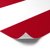 Amerika's 250e verjaardag met de vlag van de VS Poster (Hoek)