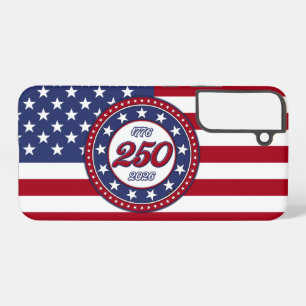 Amerika's 250e verjaardag met de vlag van de VS Samsung Galaxy Hoesje