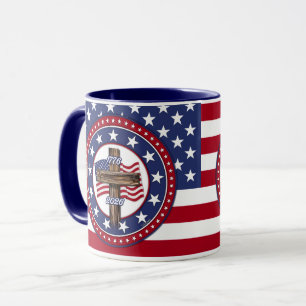 Amerika's 250e verjaardag met Rugged Cross Mok