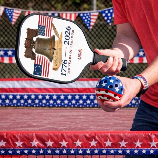 Amerika's 250e Verjaardag Pickleball Paddle