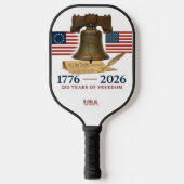 Amerika's 250e Verjaardag Pickleball Paddle (Voorkant)