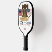 Amerika's 250e Verjaardag Pickleball Paddle (Links)