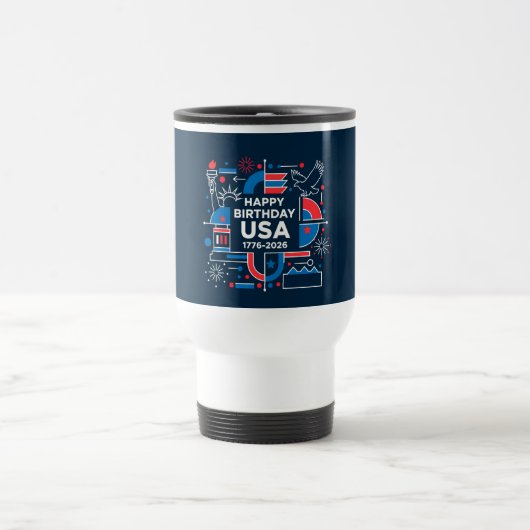 Amerika's 250e verjaardag reisbeker (Center)