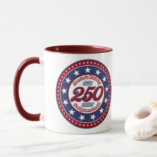 Amerika's 250e verjaardag Semiquincentennial Mok