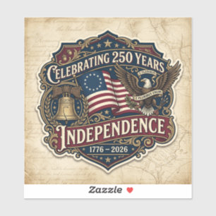 Amerika's 250e verjaardag sticker