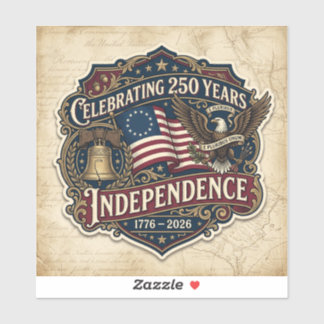 Amerika's 250e verjaardag sticker