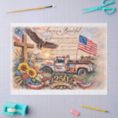 Amerika's 250e verjaardag tissuepapier (Craft)