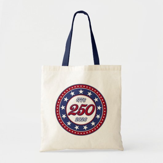 Amerika's 250e verjaardag  tote bag (Voorkant)