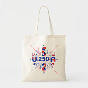 Amerika's 250e verjaardag tote bag