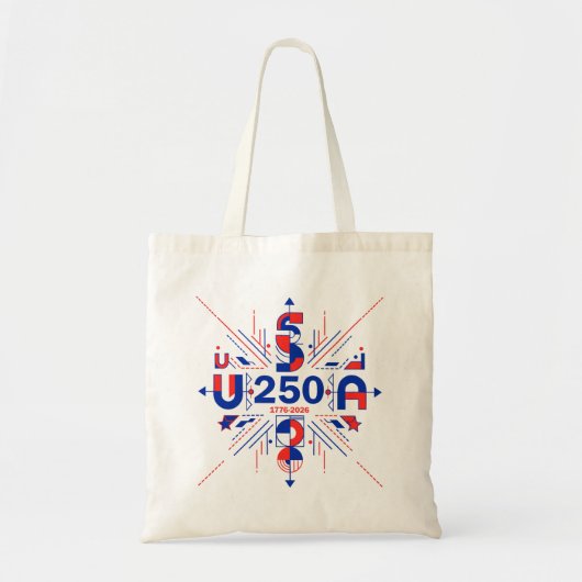 Amerika's 250e verjaardag tote bag (Voorkant)