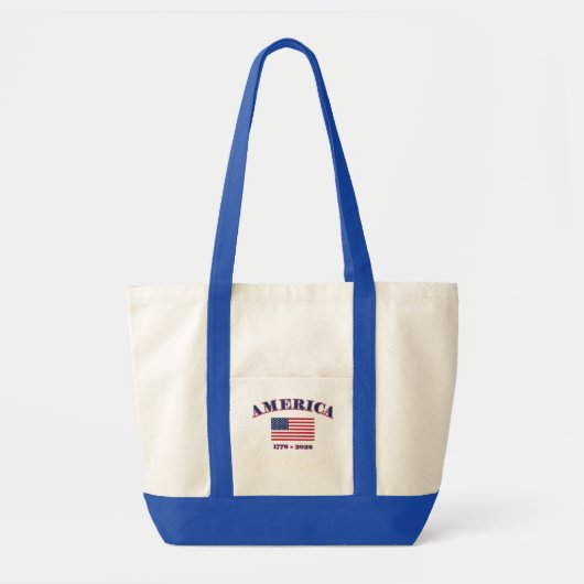 Amerika's 250e verjaardag tote bag (Voorkant)