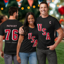 Amerika's 250e Verjaardag USA Hockey T-Shirt