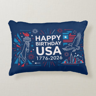 Amerika's 250e verjaardag V2 Accent Kussen