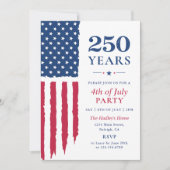 Amerika's 250e Verjaardags Evenement Kaart (Voorkant)