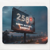 Amerika's 250e verjaardagsbillboard muismat (Voorkant)