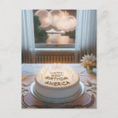 Amerika's 250e verjaardagsfeest briefkaart (Voorkant)