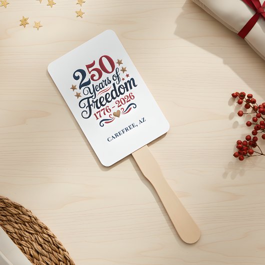 Amerika's 250e Verjaardagsfeest Handwaaier