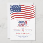 Amerika's 250e verjaardagsfeest kaart (Voorkant)