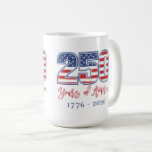 Amerika's 250e verjaardagsfeest koffiemok (Voorkant rechts)