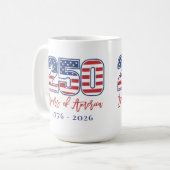 Amerika's 250e verjaardagsfeest koffiemok (Voorkant links)