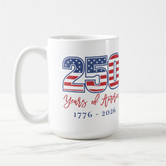 Amerika's 250e verjaardagsfeest koffiemok
