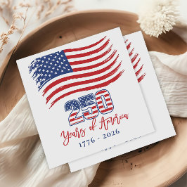 Amerika's 250e verjaardagsfeest servet