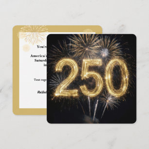Amerika's 250e verjaardagsvuurwerk kaart