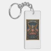 Amerika's 250e Versie 1    Sleutelhanger (Voorkant Links)