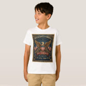 Amerika's 250e Versie 1 T-shirt (Voorkant volledig)