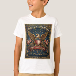 Amerika's 250e Versie 1    T-shirt