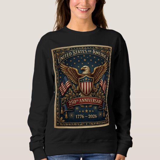 Amerika's 250e Versie 1 Trui (Voorkant)