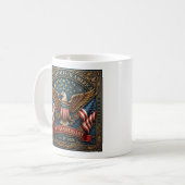 Amerika's 250e Versie 2 Koffiemok (Voorkant links)
