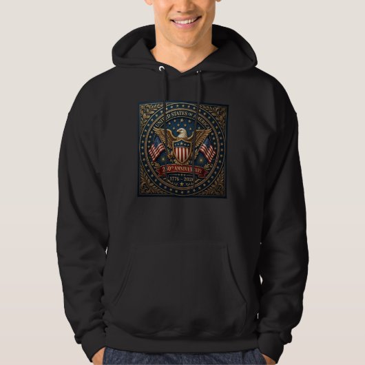 Amerika's 250e Versie 3 Hoodie (Voorkant)