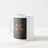 Amerika's 250e Versie 3 Koffiemok (Voorkant links)