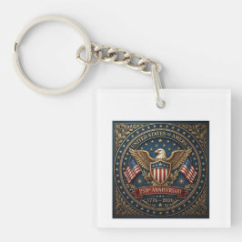 Amerika's 250e Versie 3 Sleutelhanger