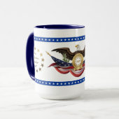 Amerika's 250e Viering Van Vrijheid/Onafhankelijkh Mok (Voorkant links)