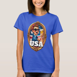 Amerika's 250ste verjaardag 4 juli 2026 t-shirt