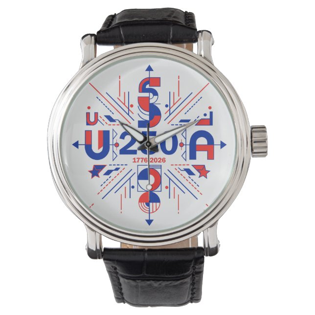 Amerika's 250ste verjaardag horloge (Voorkant)